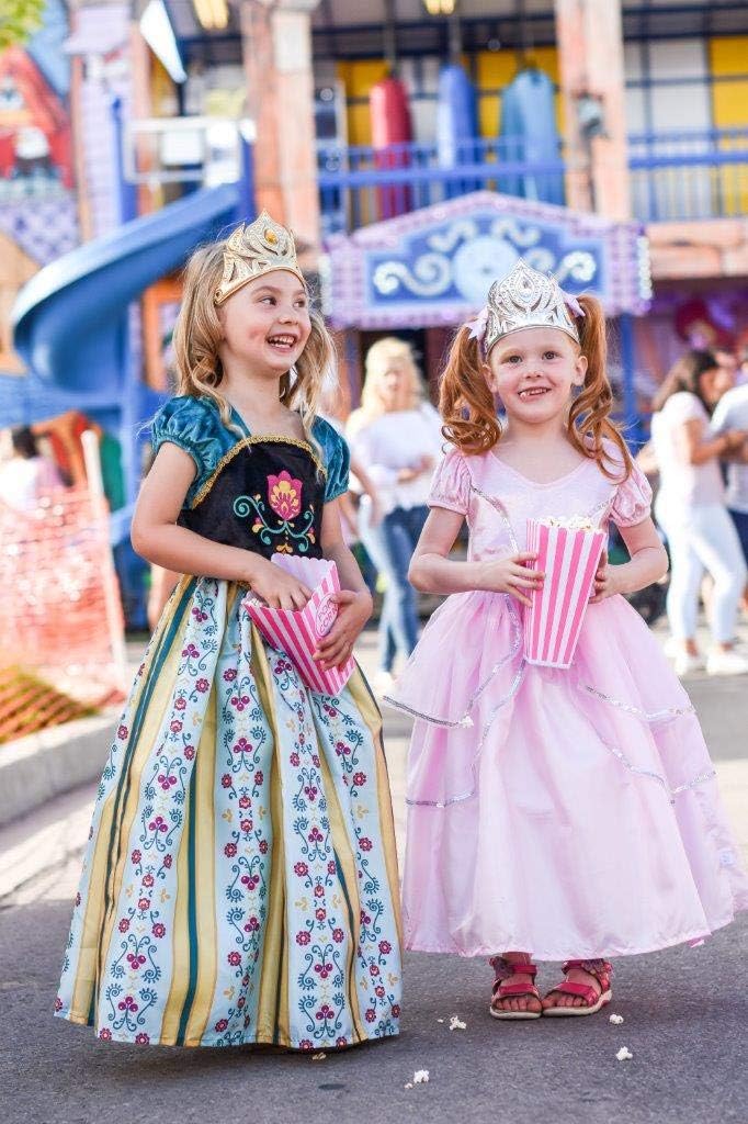 Little Adventures Royal Pink Princess Dress Up Costume for Girls