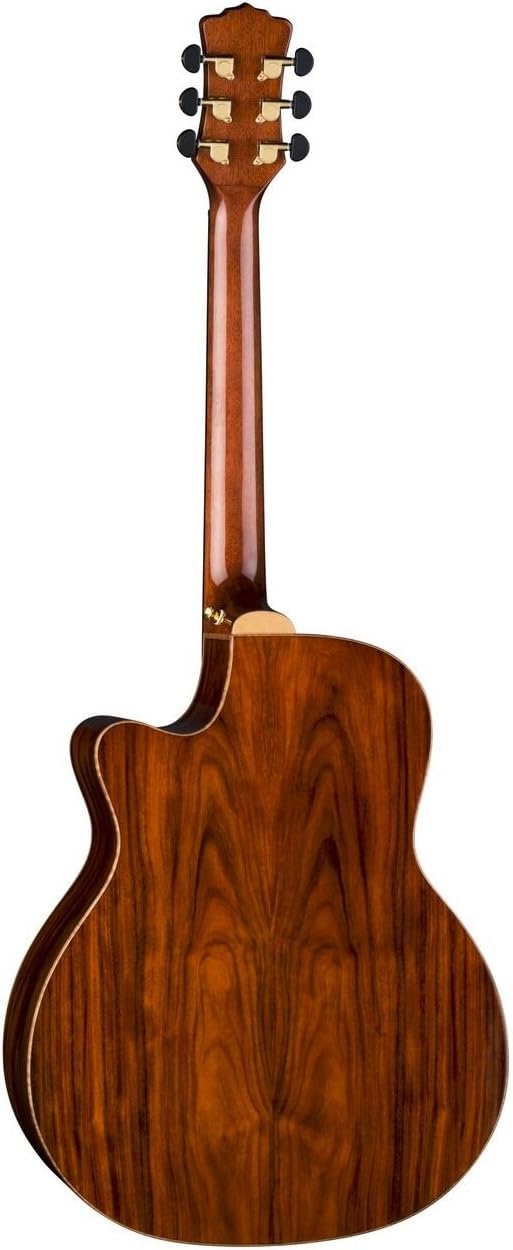 Luna VISTA DEER Tropical Wood Acoustic-Electric Guitar With Case