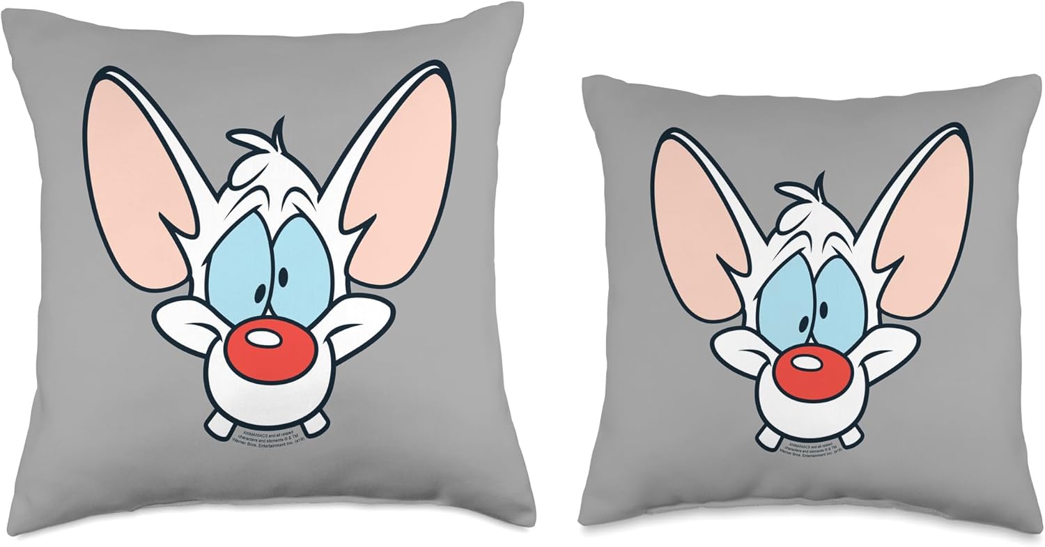 Pinky and the Brain Pinky Throw Pillow