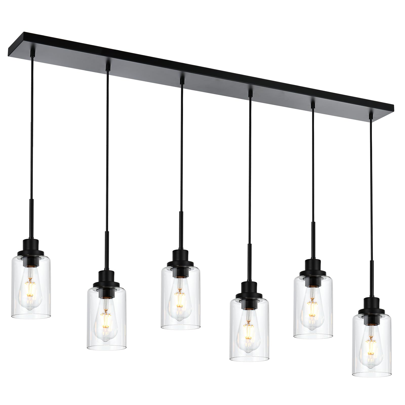 WINSHEN 6-Lights Pendant Light Fixtures Ceiling, Modern