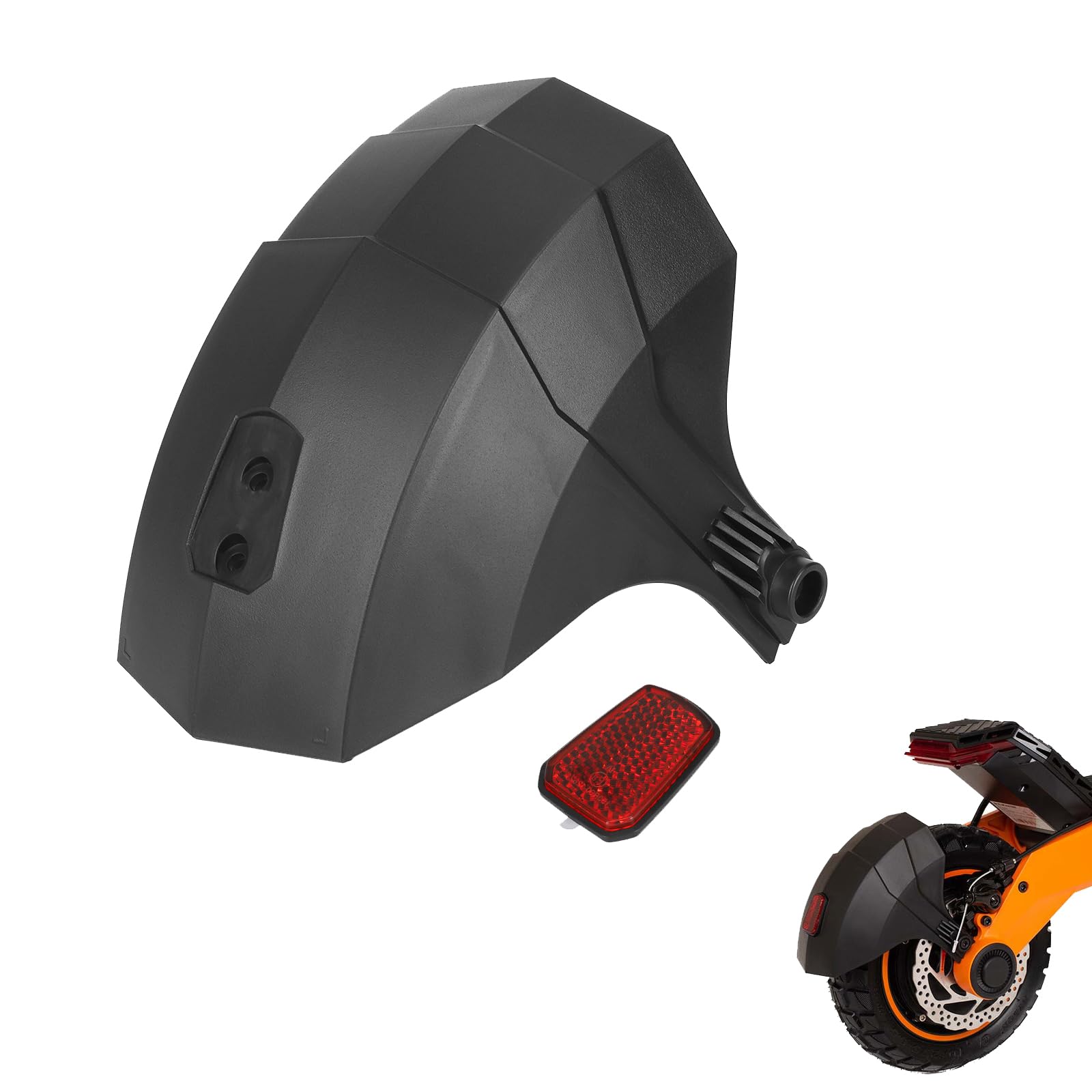 Guardabarros Trasero para Kukirin G2 G4 Guardabarros para Scooter Eléctrico Accesorios para Patinete Piezas de Repuesto