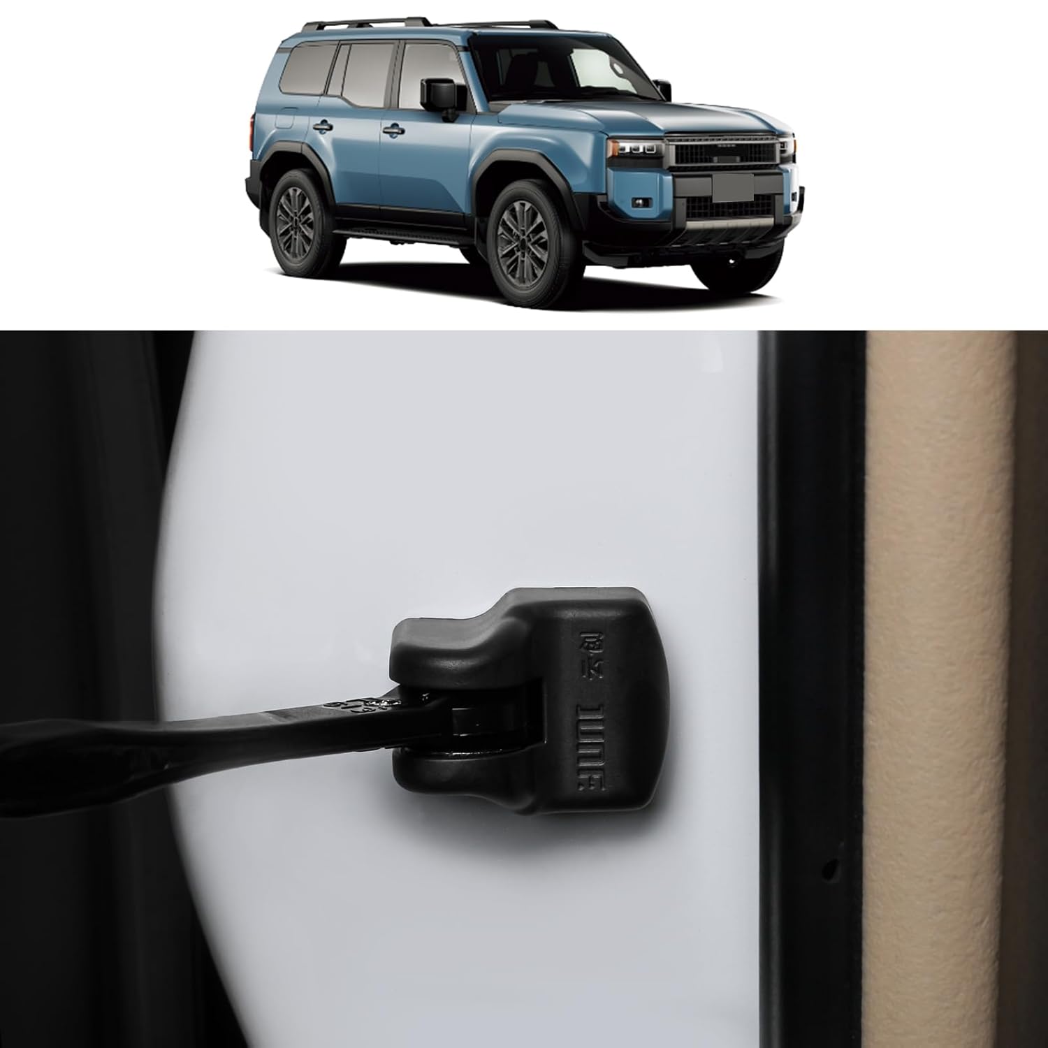 Car Door Switch Protector Suitable for 2024 2025 2026 Toyota Land Cruiser 250 1958 Prado Lc250 ABS Stopper Modification 2026 Land Cruiser Accessories