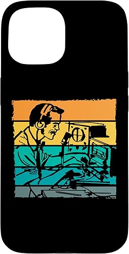 Miniatura 6 de iPhone 12 mini Retro Radio Vintage Broadcast Ham Radio Case