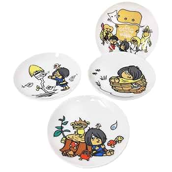 Amazon.co.jp: Hey,KITARO 豆皿 4種セット ゲゲゲの鬼太郎