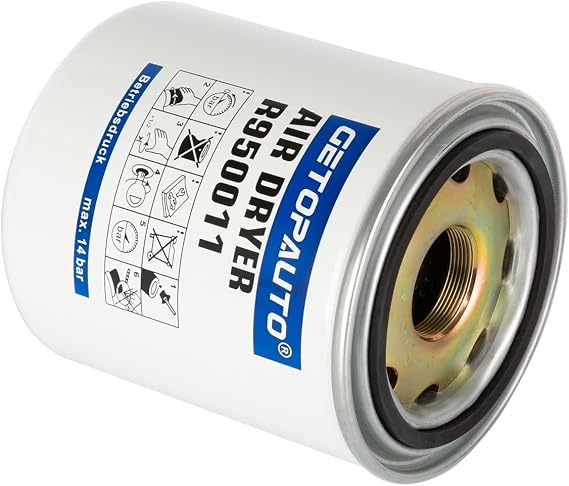 GETOPAUTO R950011 Dryer Cartridge Filter Compatible with WABCO System Saver 1000 & 1200 Replaces WA109994 R109994 109994