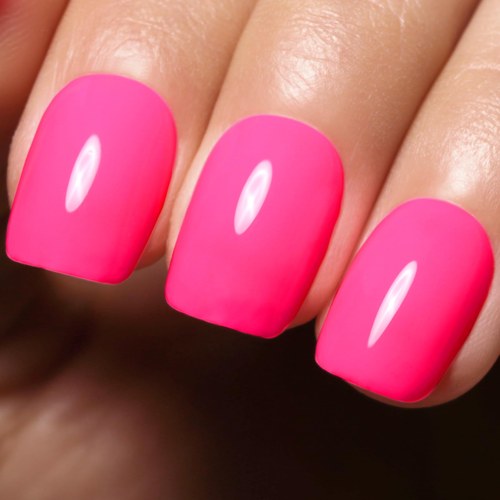 Ozzeal Gel Polish - 0.5 Fl Oz Bright Coral Orange UV LED Soak off Nail Polish for Spring Summer Manicure Salon DIY Art — view 36
