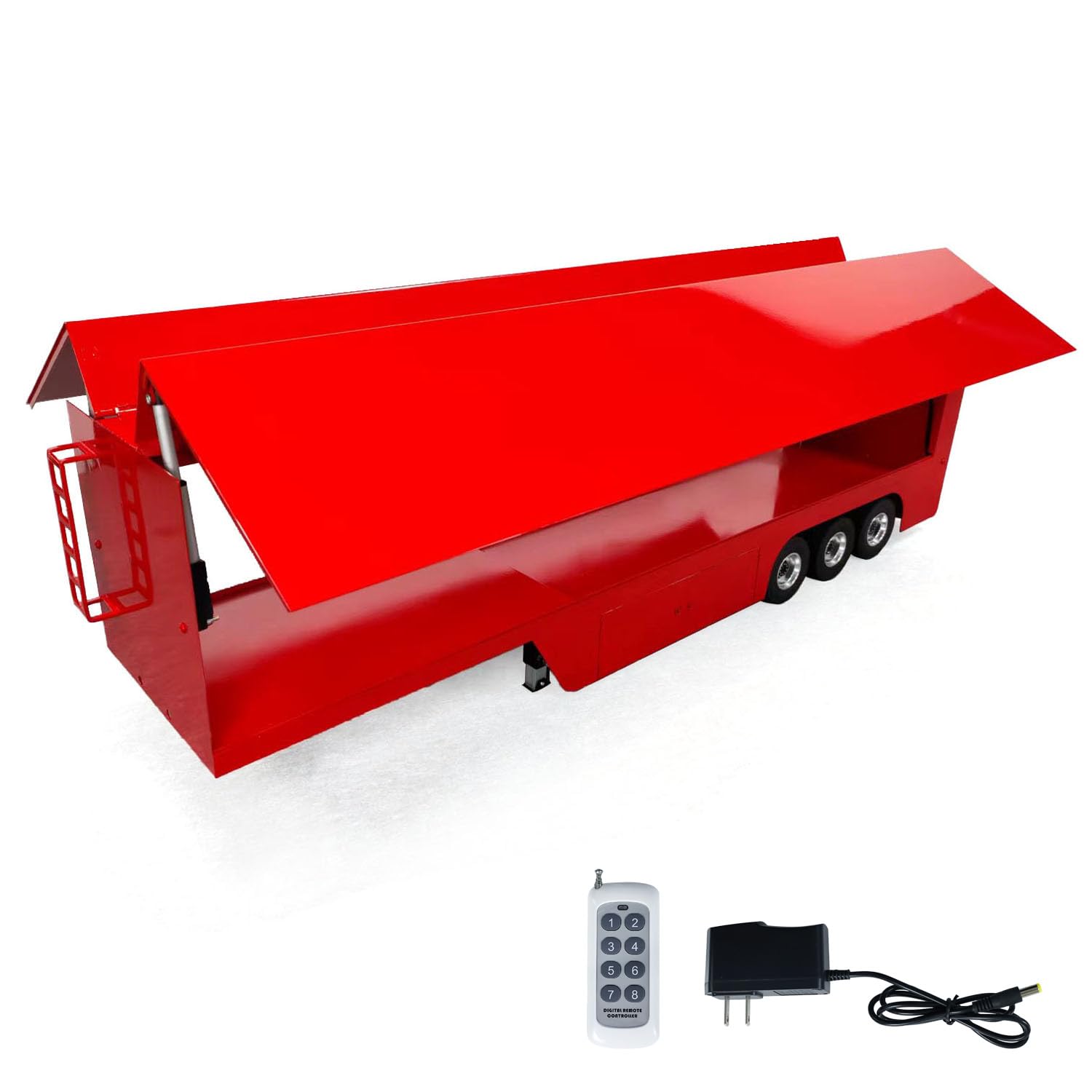 Toucan RC Hobby 1/14 Metal Remote Control Roadshow Trailer RC Mobile Stage Vehicles Truck Model