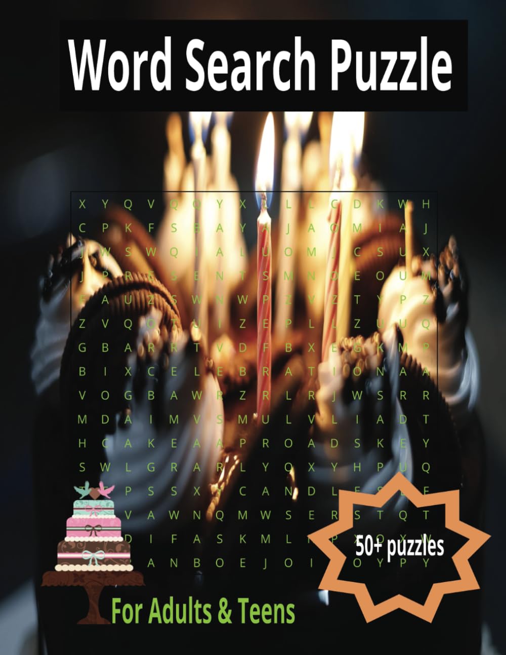 Happy Birthday word Search Puzzle: Celebrate the Joy of Birthdays with Fun and Challenging Word Puzzles
