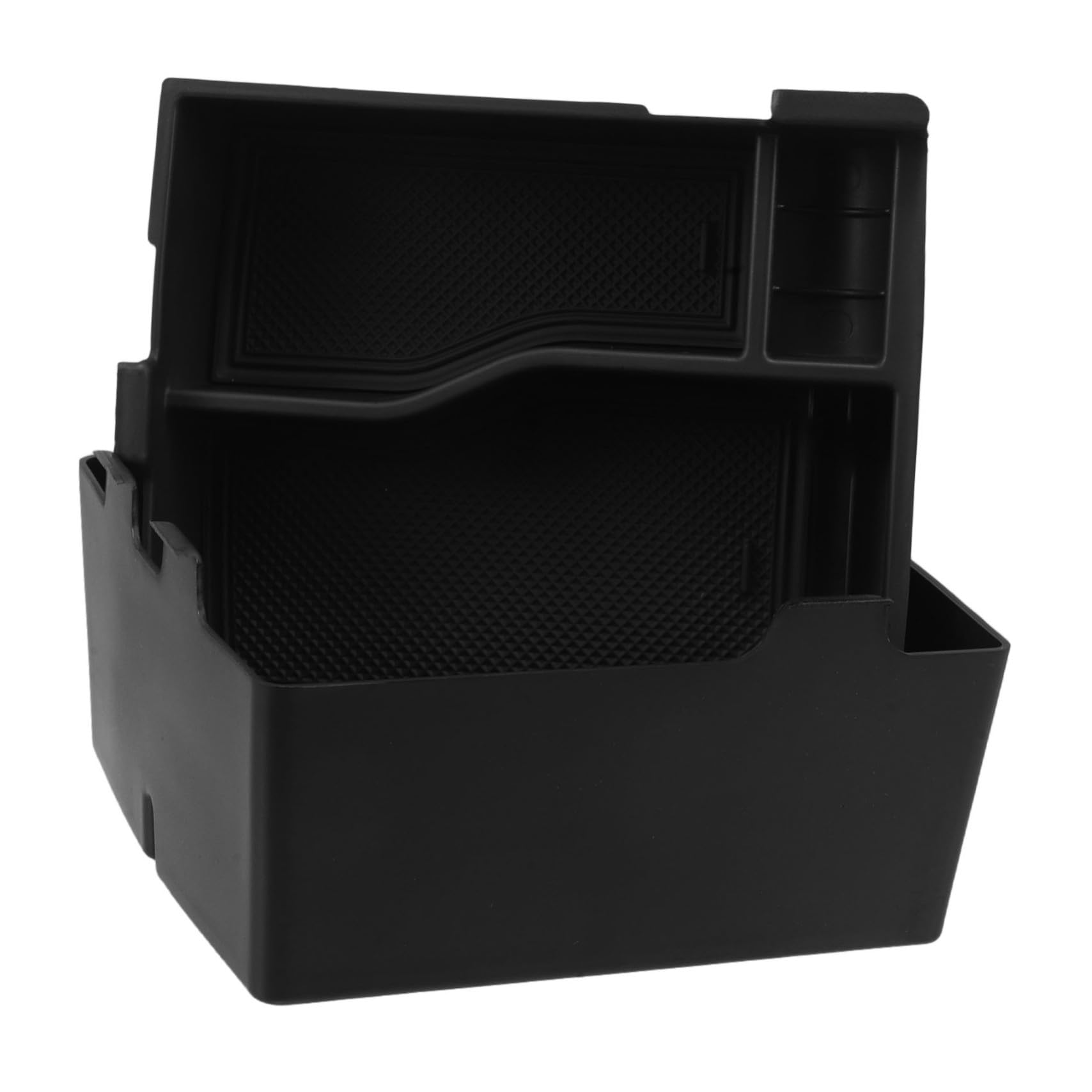 Organiseur de console centrale de voiture à compartiments amovibles anti-vibration