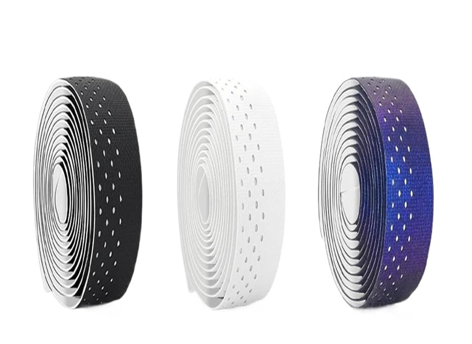 Bike Handlebar Tape Road Bike Handle Bar Tapes Breathable(White)