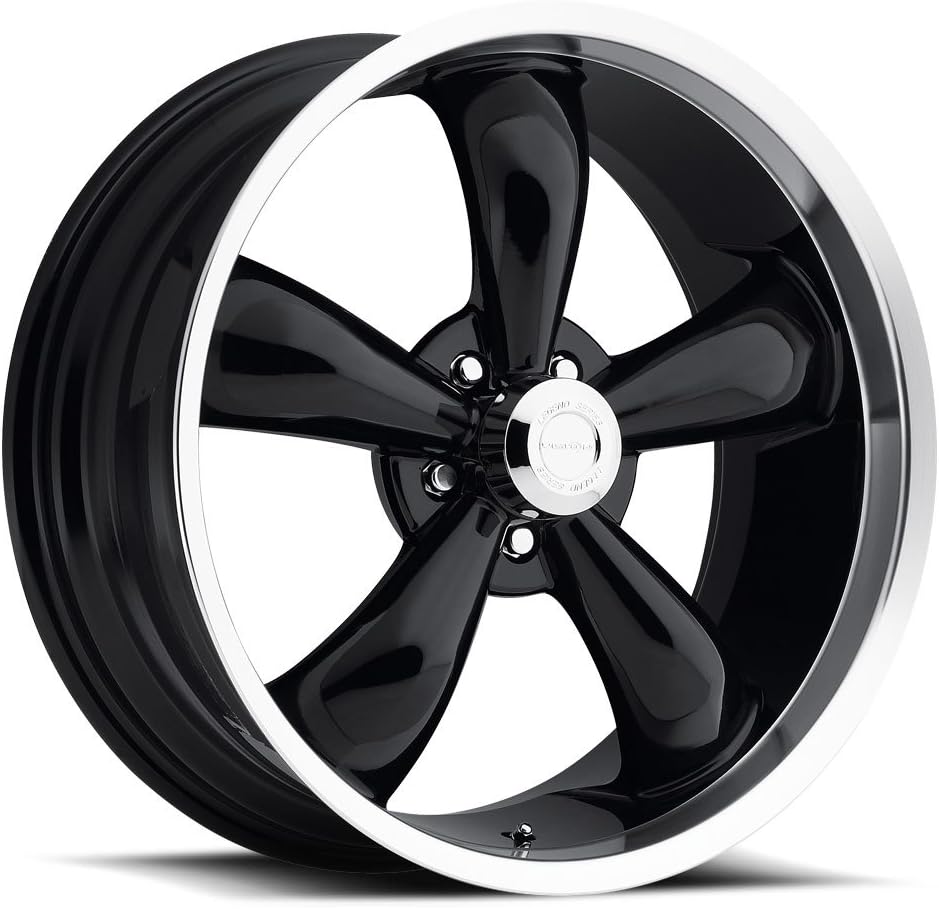 LEGEND 5 Wheels/Rims 17x7 inch 120 ET6 C/B 66.9 Gloss Black Machined Lip