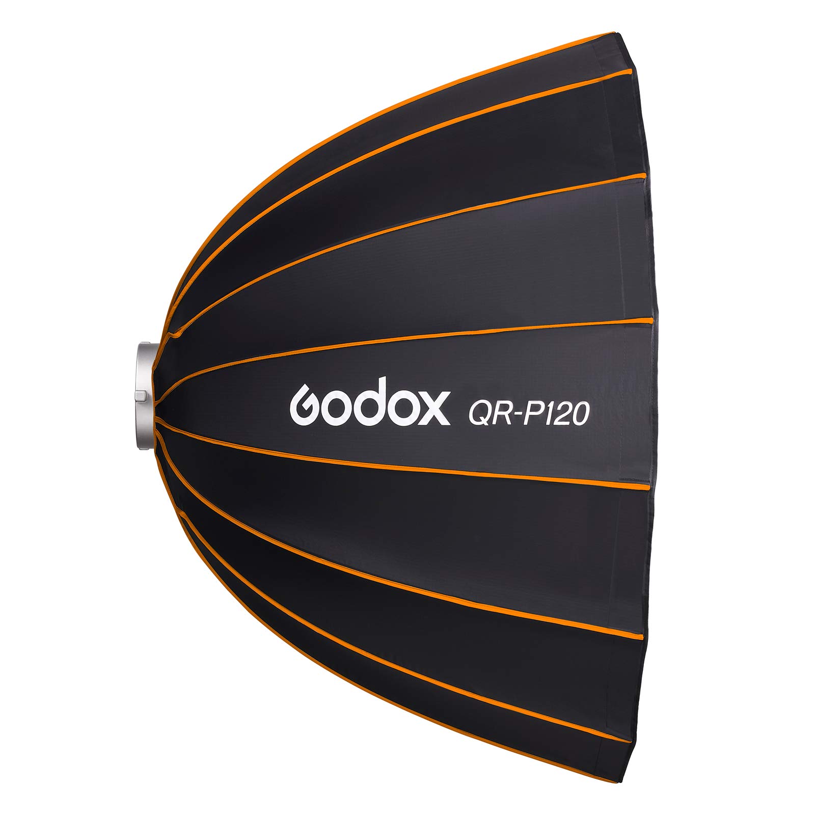 Godox QR-P120 120 cm Boîte à lumière Profonde Parabolique à Dégagement Rapide pour Godox MS200-V MS300-V SK400II-V DP400III-V DP600III-V SL60W SL60IID SL60IIBi SL100D AD600BM VL150II VL200II VL300II