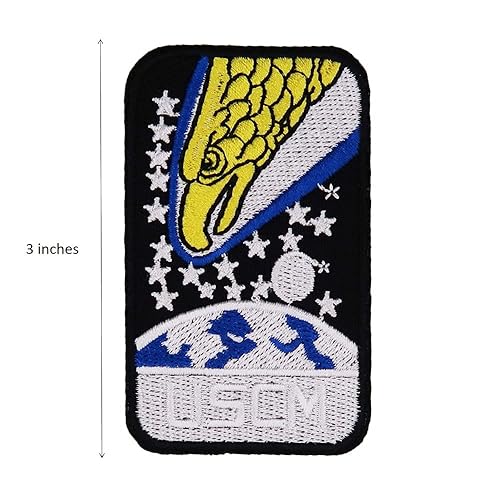 Miniatura 9 de USCSS Nostromo Crew Ripley Embroidered Iron On Patches Aliens Movie Halloween Costume DIY
