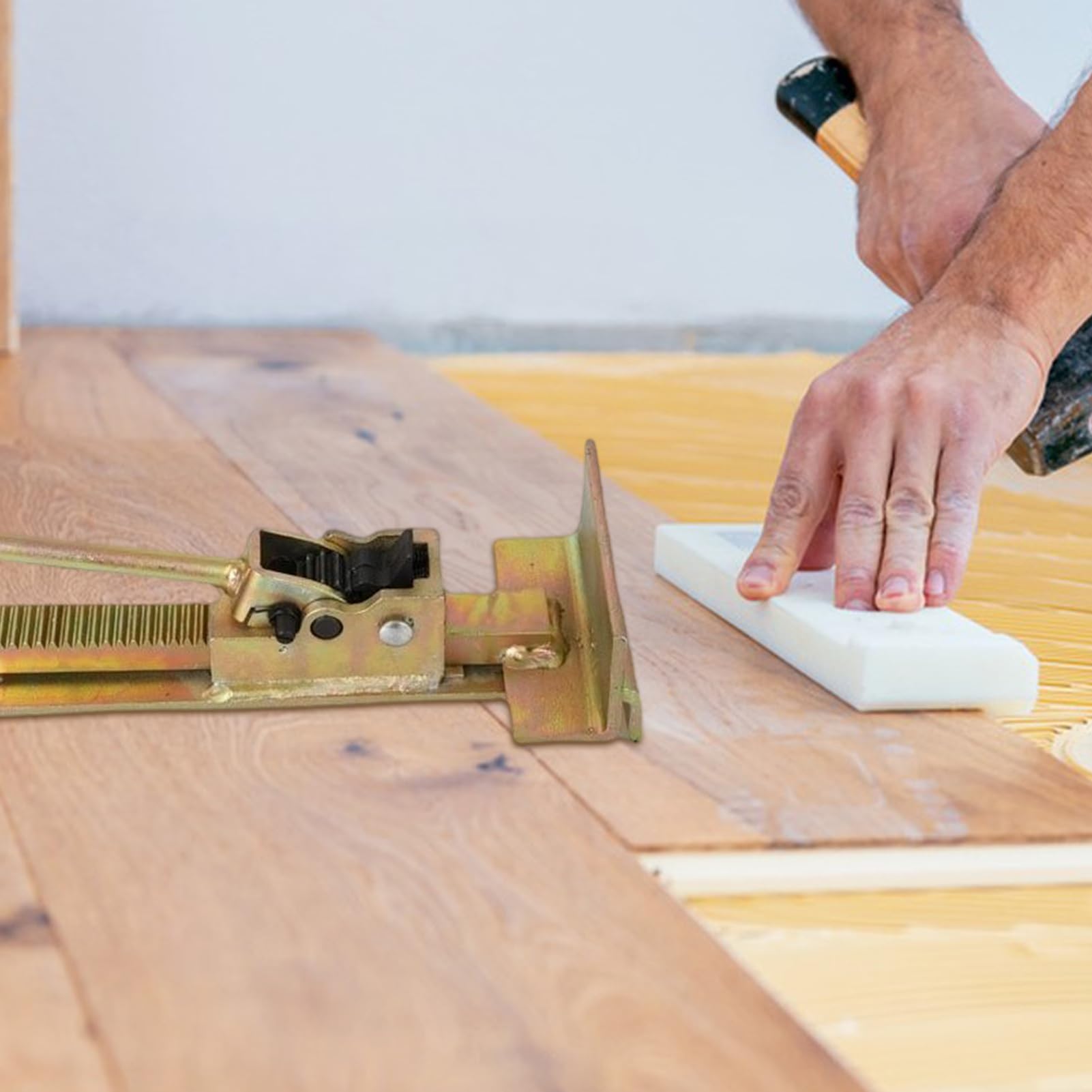 Para Superficies De Madera - Herramienta De Fijación Para Alineación, Equipo De Montaje De Láminas Adaptables, Máquina De Colocación De Paneles Compuestos, Alineador Físico Para
