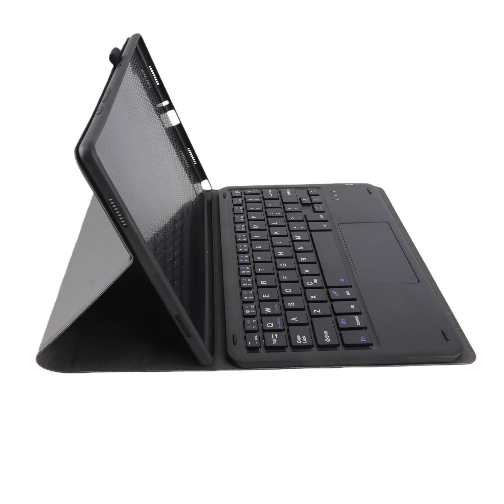 Jiawu Teclado Bluetooth con Estuche y Touchpad para Tablet (Black)