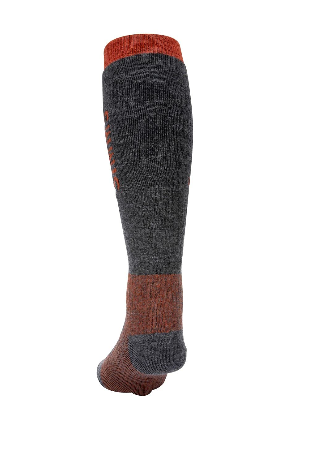 Simms Merino Midweight OTC Socke Carbon