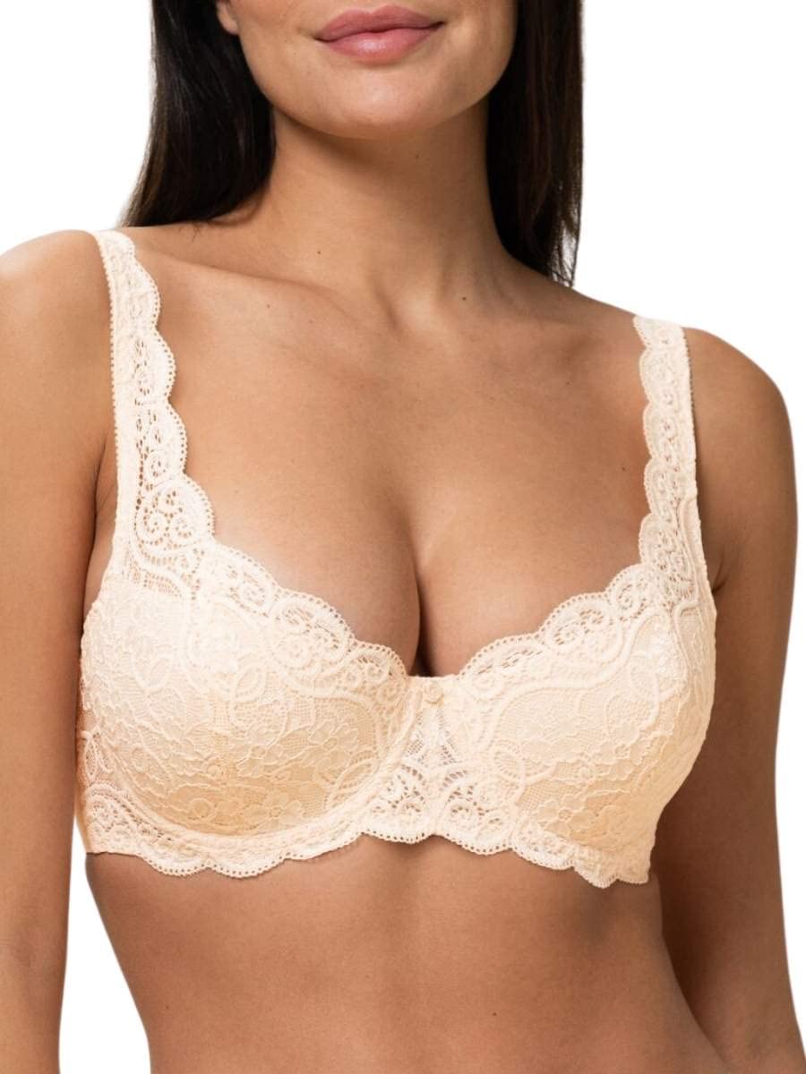 Triumph Women's Amourette 300 WHP X Wired Padded Bra, Orange Highlight, 36E