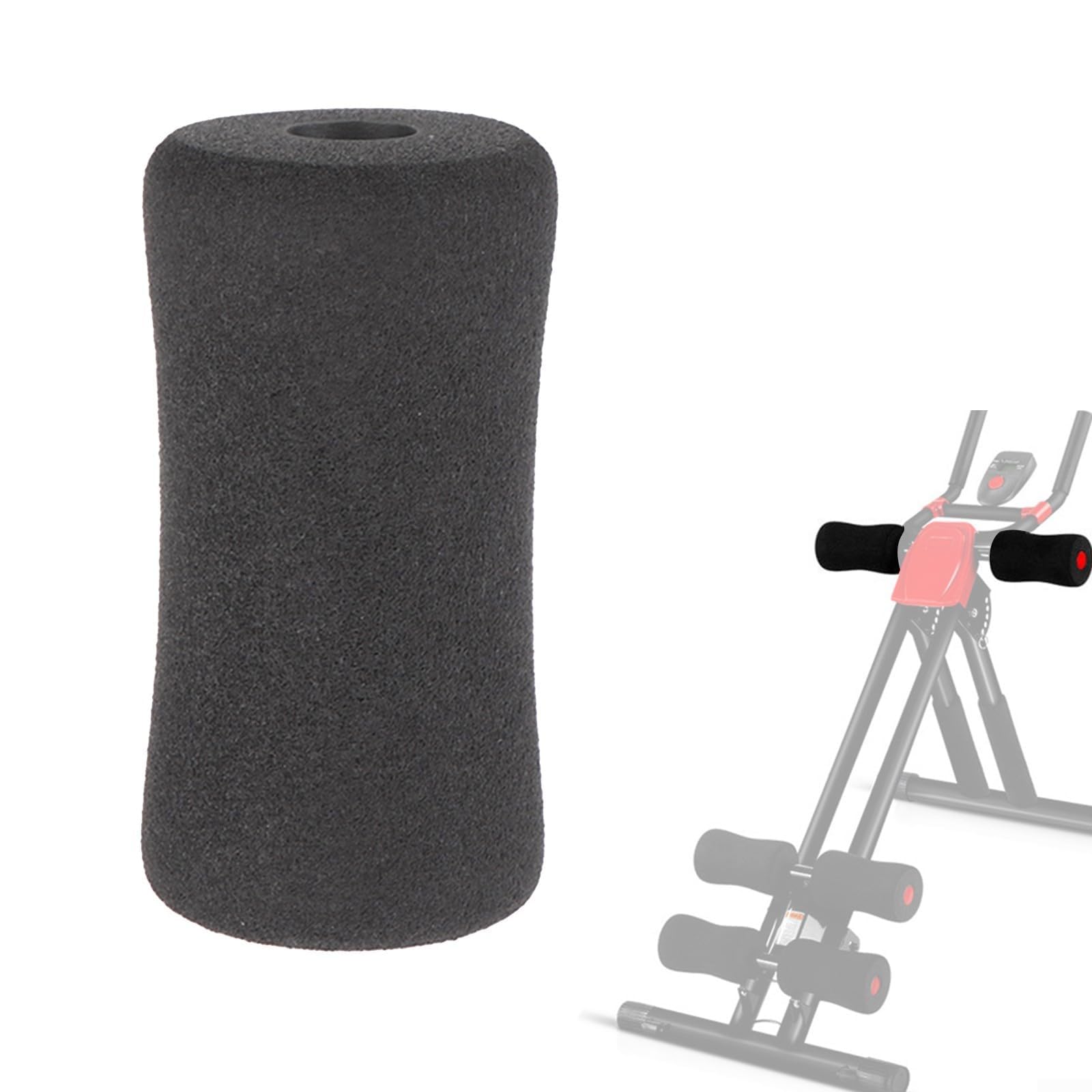 Imbottitura in schiuma di ricambio per estensione delle gambe e panca pesi, ideale per uso domestico e in palestra, confezione da 2 (2 pezzi da 135 mm)