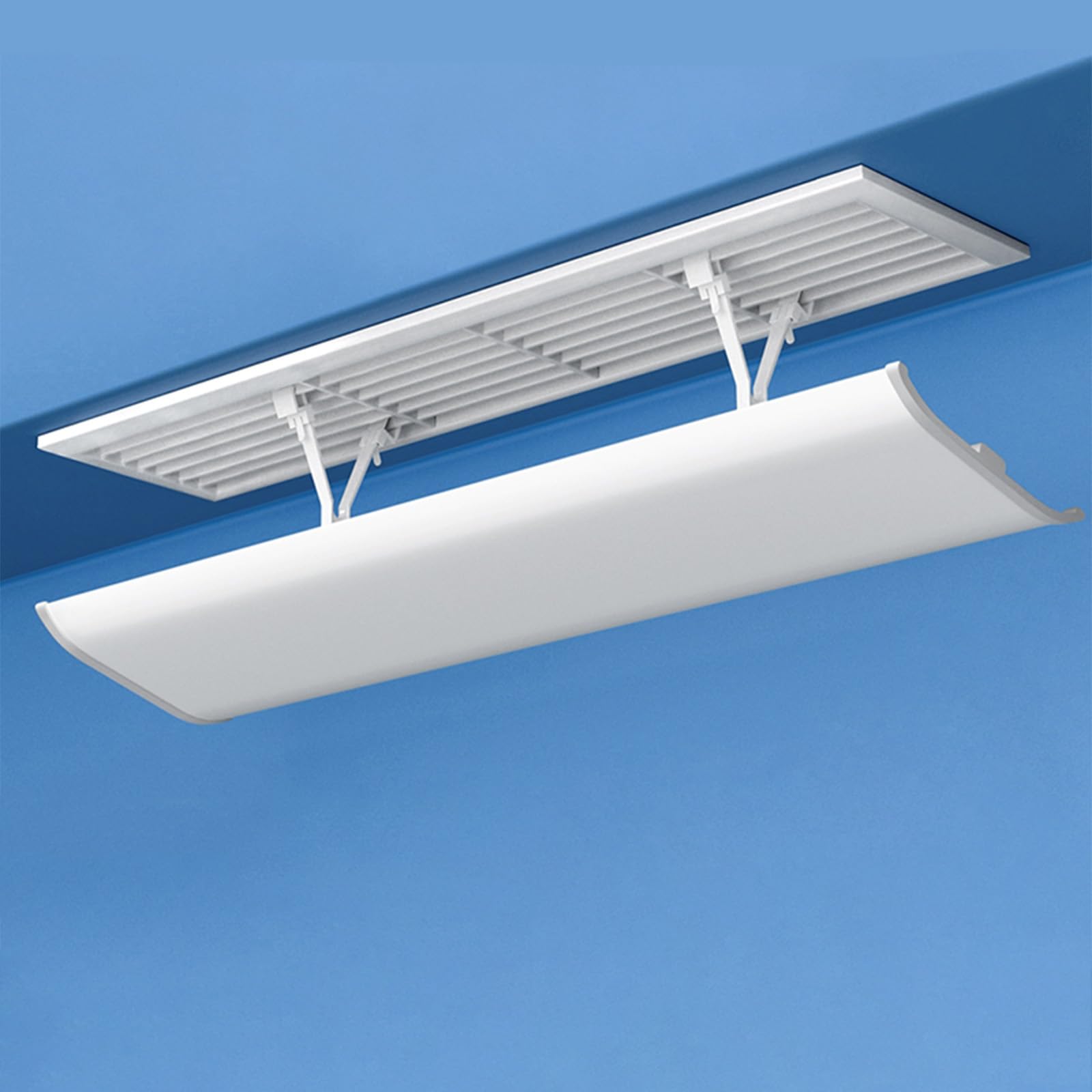 Deflettore Laterale Condizionatore, Deflettori per Condizionatori, con Cotone Impermeabile, for Soggiorno, Centro Commerciale, Ufficio(90cm/35.4in)
