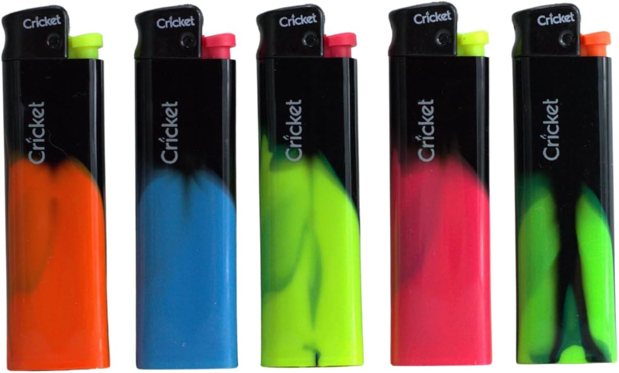 Cricket Pocket Lighter Original Fusion Intense, Disposable (10)