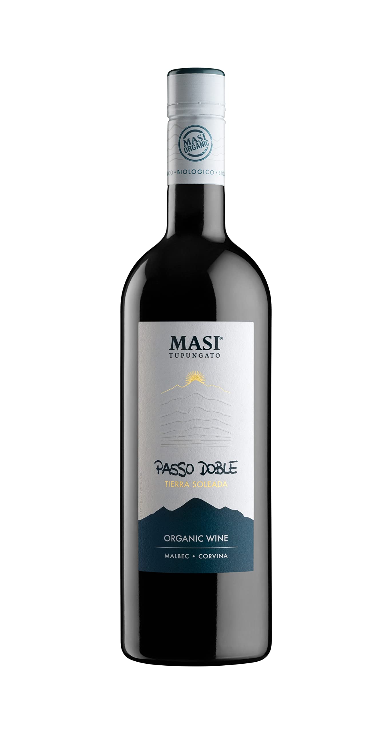Masi Passo Doble (1 x 0,75l) | Trockener Rotwein aus Argentinien | Bio-Wein hergestellt mit dem Appassimento-Verfahren