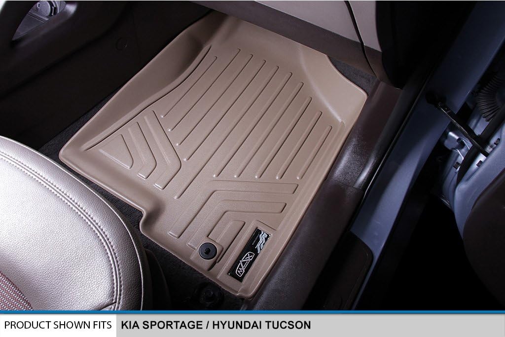 Hottest Sales MAXLINER Floor Mats 2 Row Liner Set Tan for 2011-2013 Kia Sportage / 2010-2013 Hyundai Tucson Flash Sale Buy 1 get 1 MAXLINER Floor Mats 2 Row Liner Set Tan for 2011-2013 Kia Sportage / 2010-2013 Hyundai Tucson