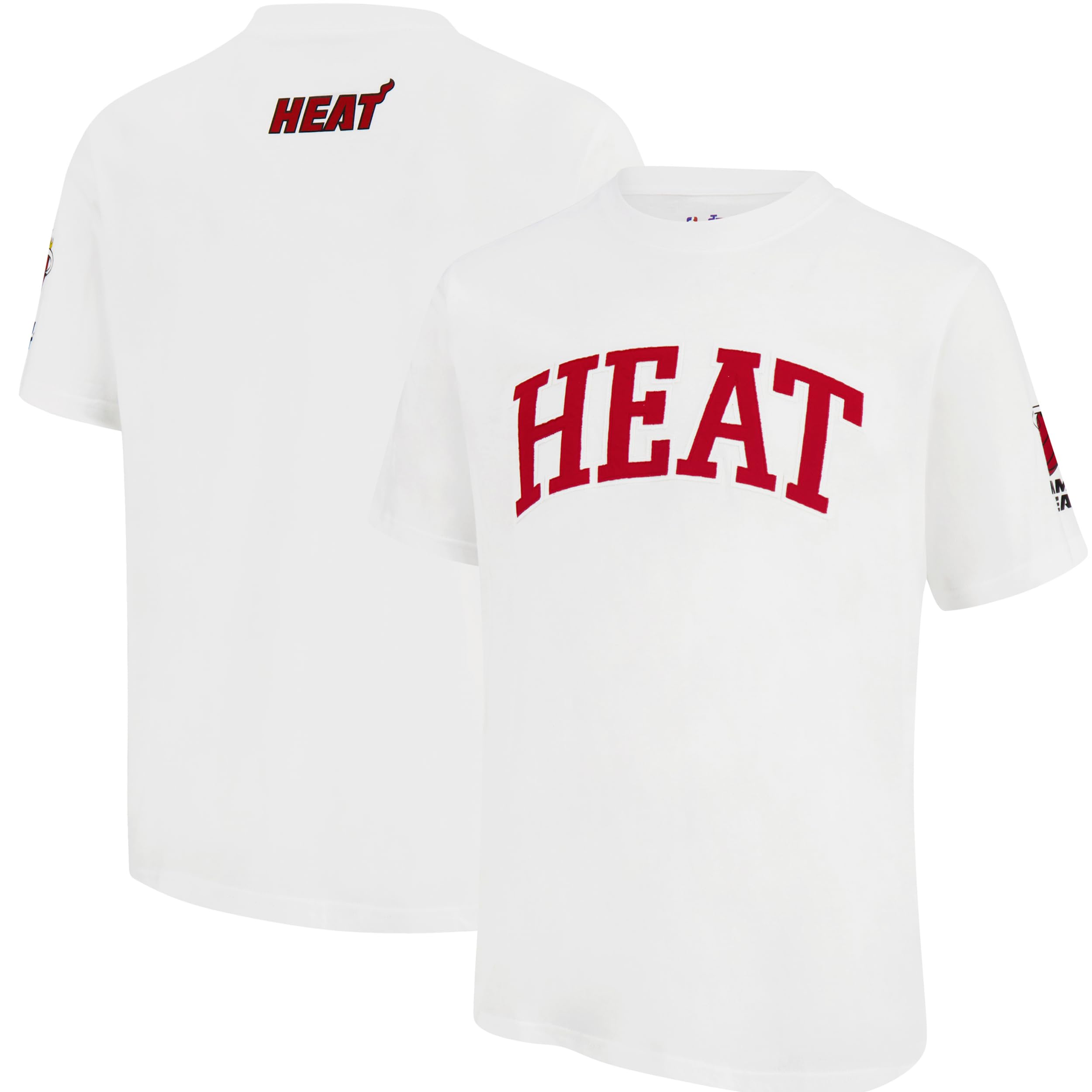 Ultra Game Men's NBA Official Embroidered Letters Super Soft T-Shirt