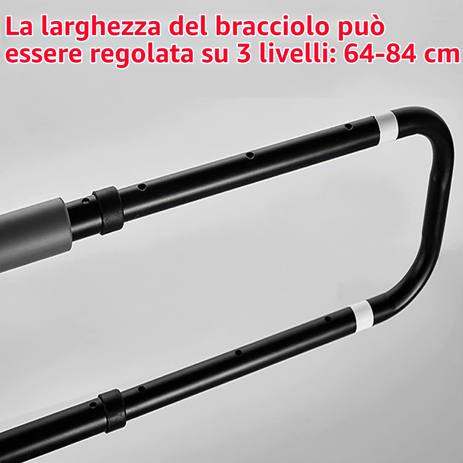 Sponda Letto Universale Ribaltabile Regolabile per Letti da degenza, Ideale per Anziani e Disabili,Barriera Letto