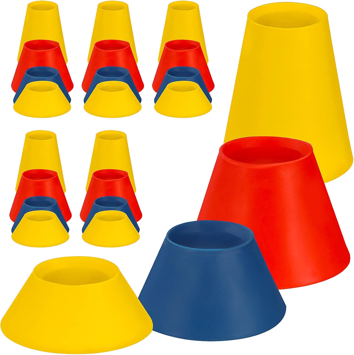 Angoily 24 piezas de accesorios de práctica de pelotas de golf, suministros de pelotas de golf, clavos de práctica de pelota de golf, clavos de