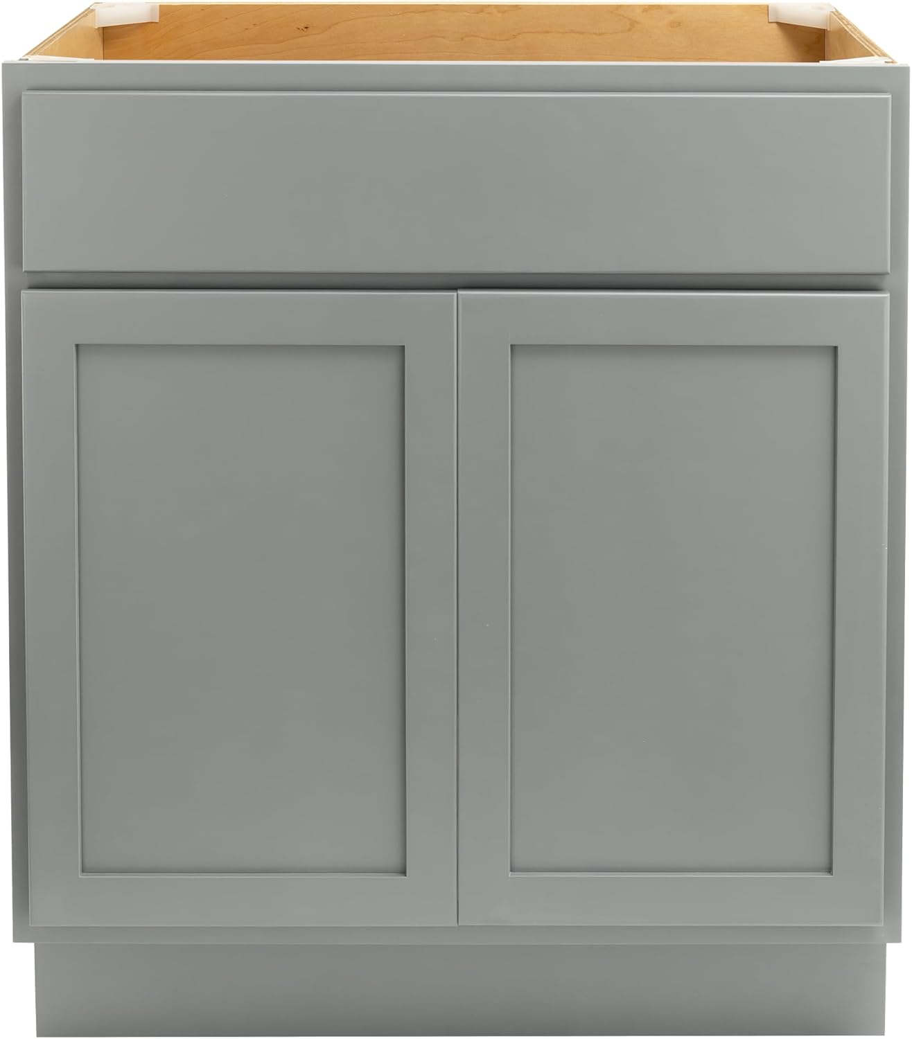 Quicklock RTA (Ready-to-Assemble) | Bathroom Vanity Cabinets - Shaker Style | Made in America | Soft Close Hardware | (Magnetic Gray, 30" W x 34.5" H x 18" D)