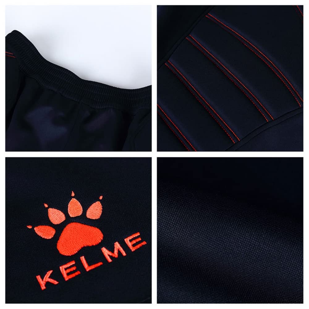 Kelme Pantaloni da portiere Pro con protezioni imbottite da calcio pantaloni lunghi imbottiti