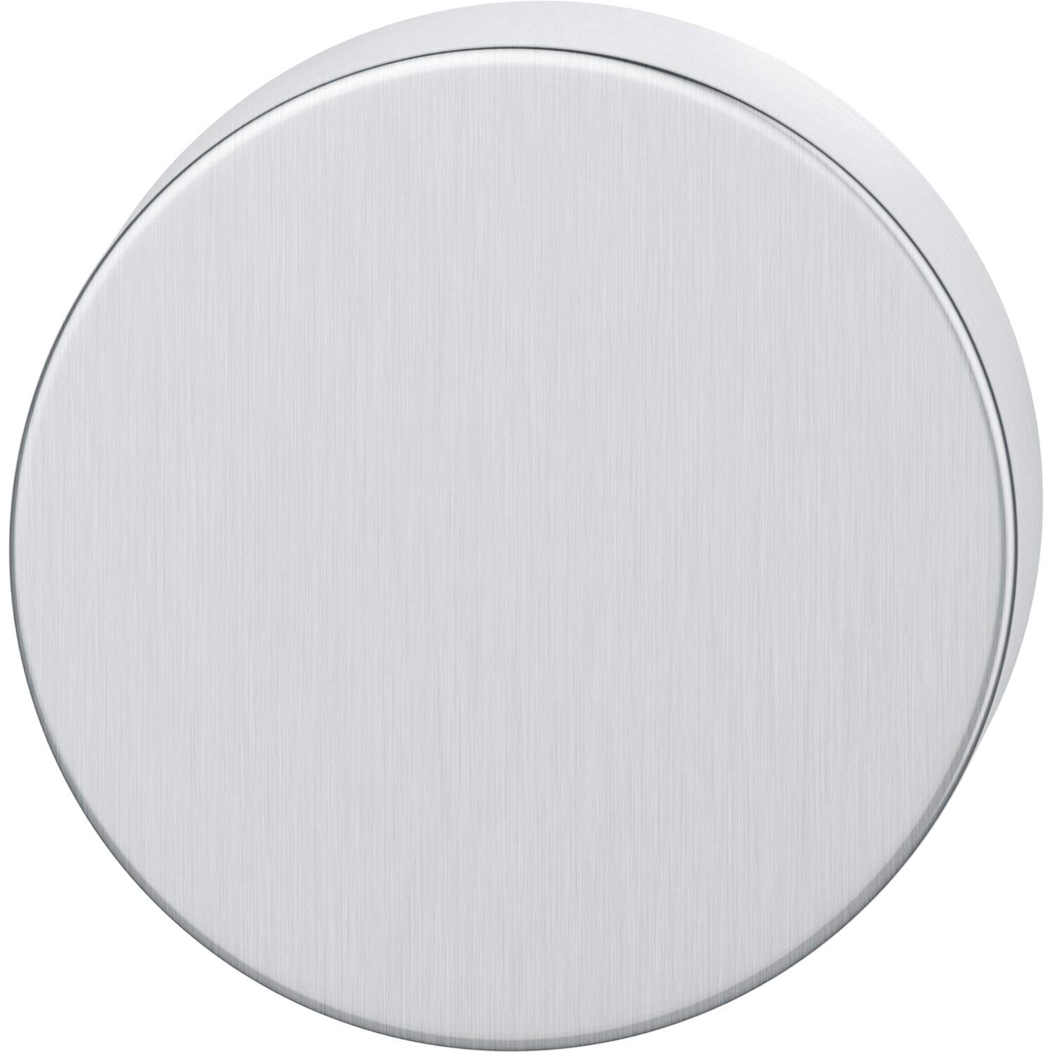 FSB 0 17 1735 01500 6204 AGL Blindrosette rund Blindzylinder Rosette verdeckt geschraubt, Edelstahl matt 17173501500, Silber