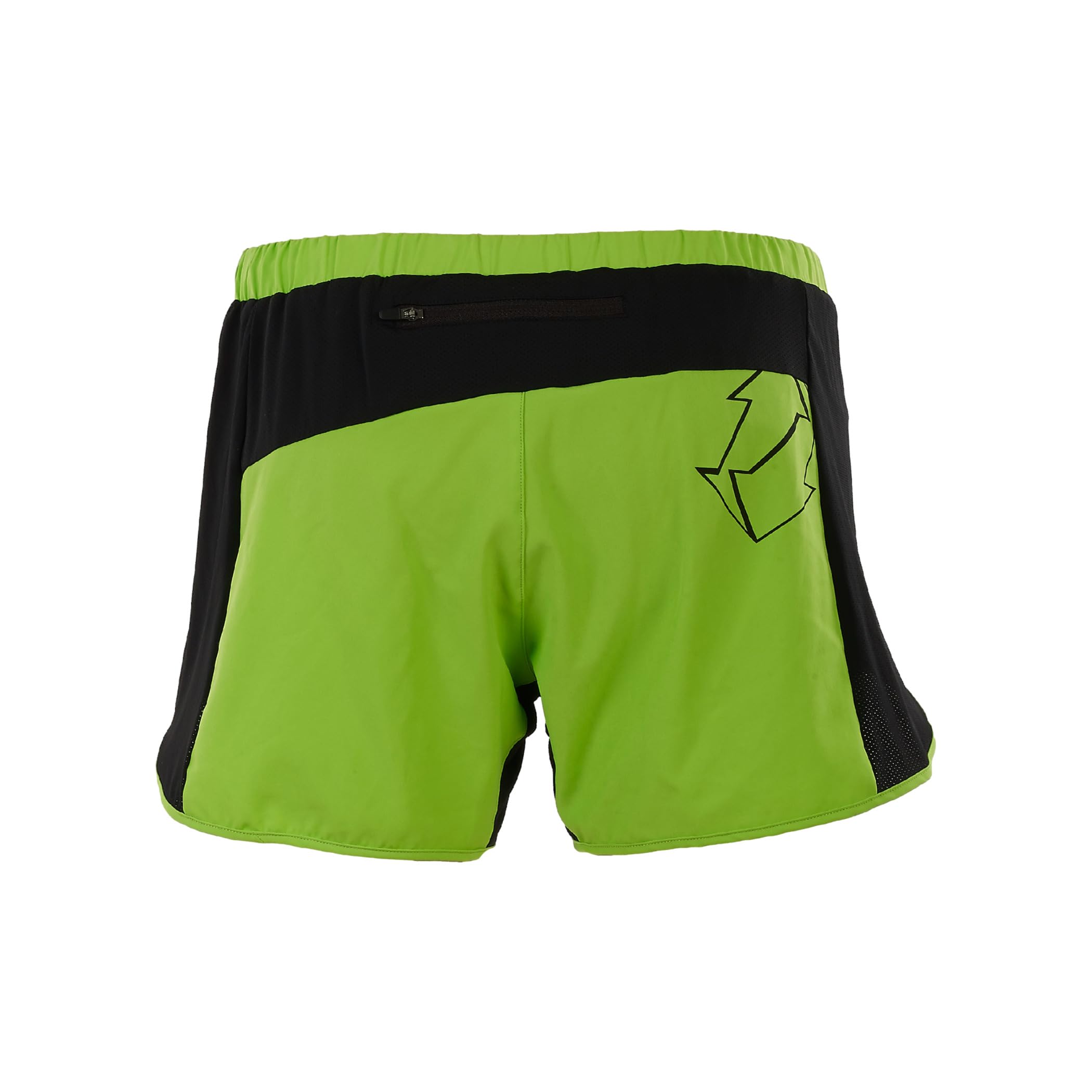 Ande M10005-2912 Track Shorts Hombre VDE Acido/Nero Tamaño 54