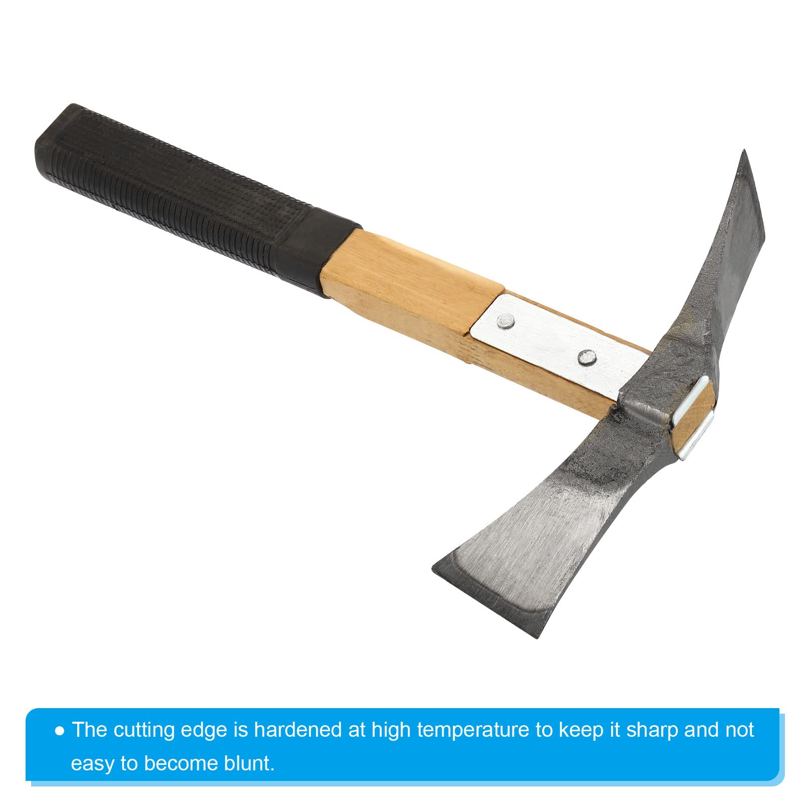 Amazon.co.jp: PATIKIL 13インチ 鍛造 除草 ガーデンピック 1.5ポンド