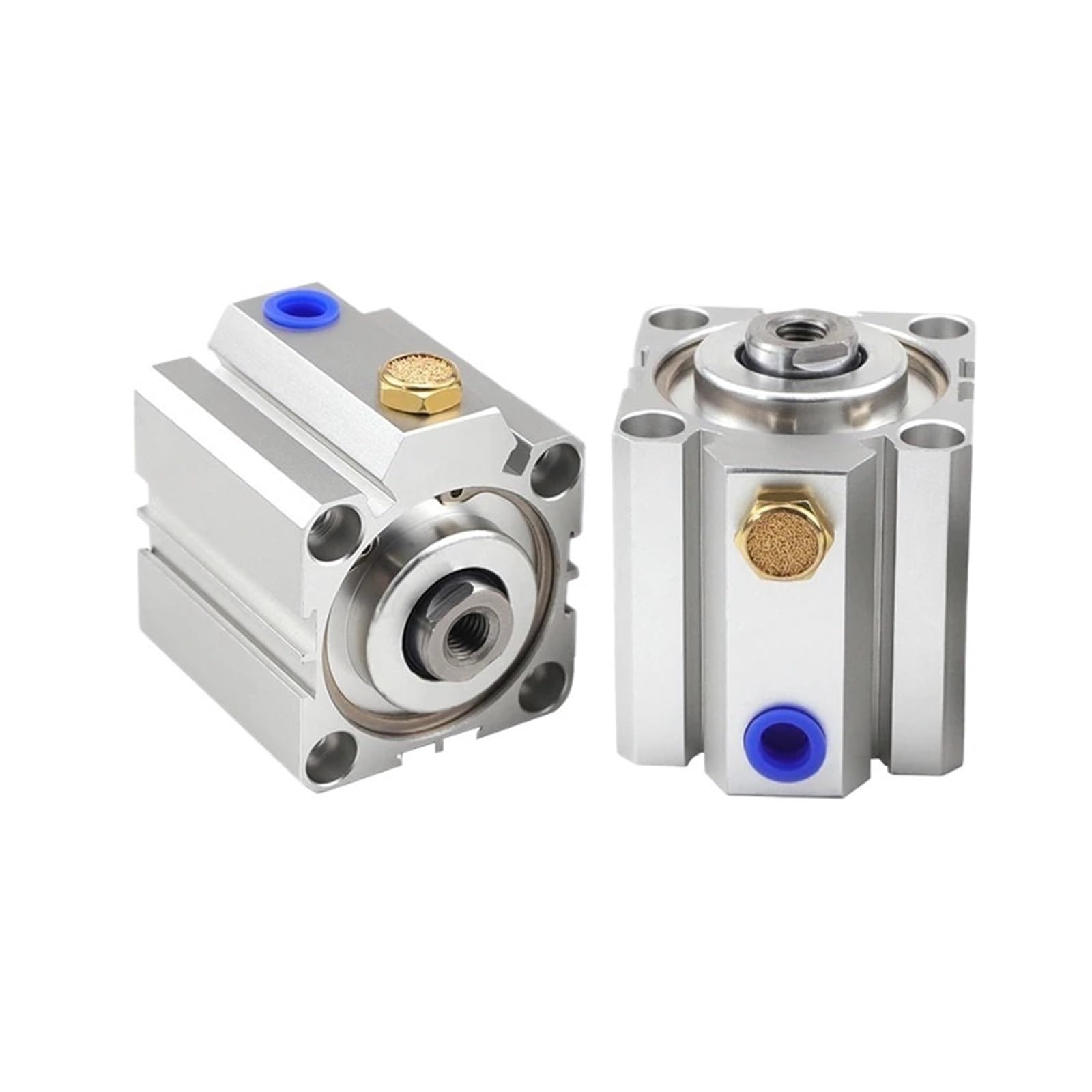 Cilindro neumático compacto SSA40 de 40mm para un retorno por muelle preciso