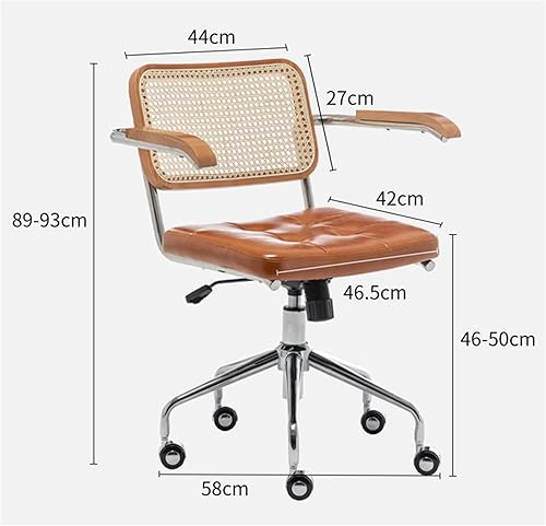 Miniatura 3 de SKIMT Silla de escritorio de oficina, sillas de oficina, sillas giratorias, cómodas mesas y sillas de estudio, pasamanos transpirables, sillas de