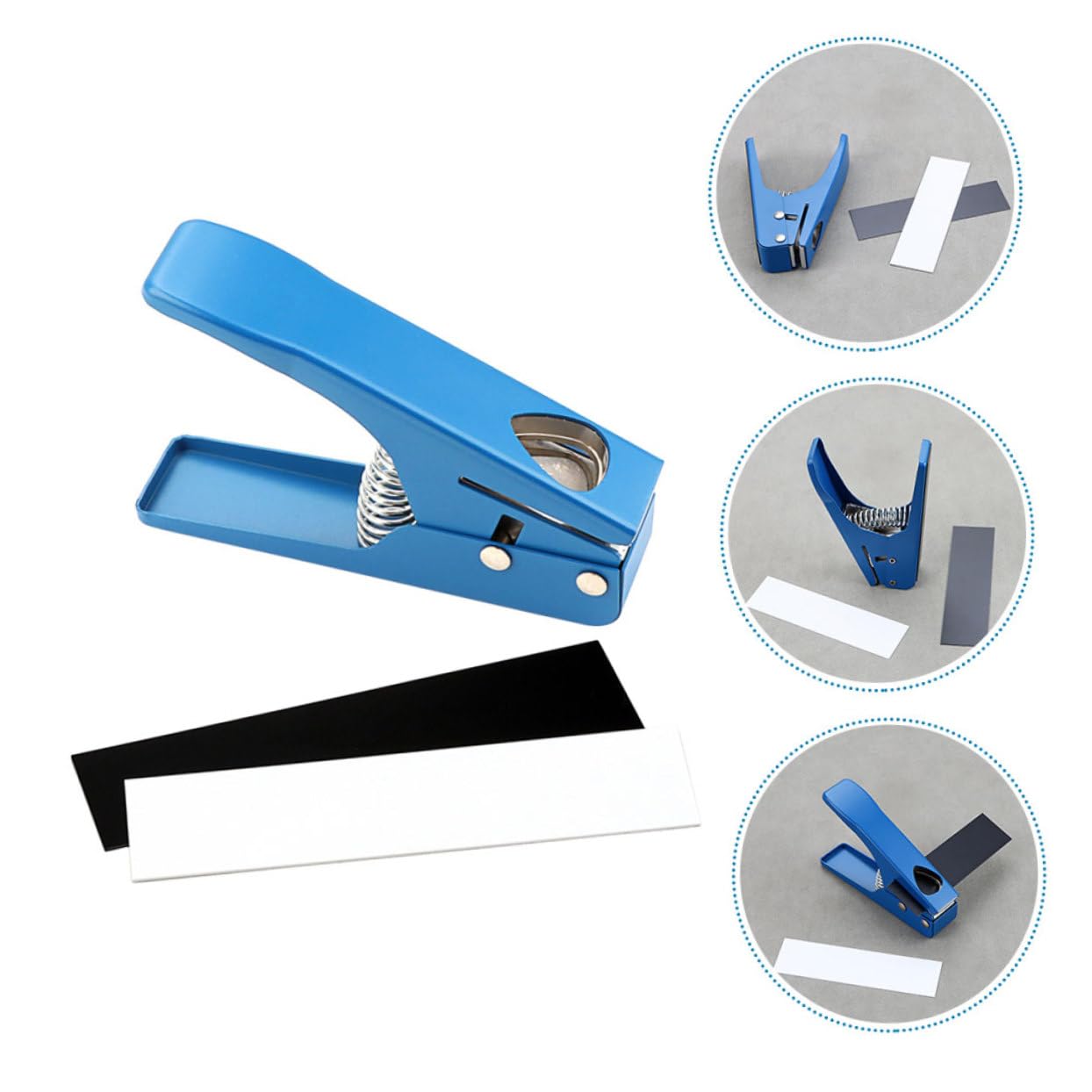 Cutter per Plettri per Chitarra R26b in Metallo Blu