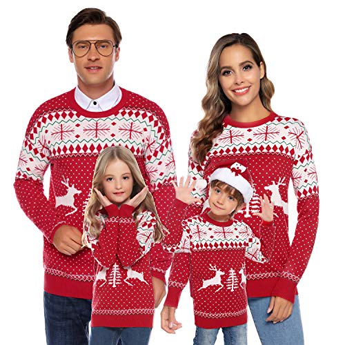 matching ugly christmas sweaters for family