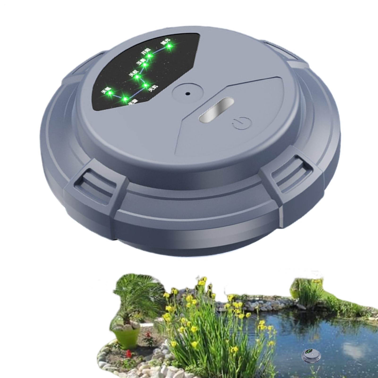 Aérateur pour bassin extérieur de terrasse et grand aquarium