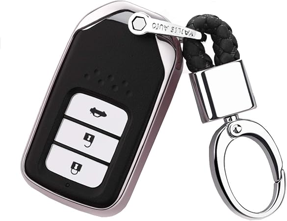 Amazon Co Jp Ontto ホンダ スマート キーケース キーカバー キーホルダー 汚れ 傷防止 落ちにく 金属光沢 鍵を保護 オシャレ 高級 シリコン Honda ヴェゼル ステップワゴン スパーダ スマピタ ハード等に適用 車 バイク