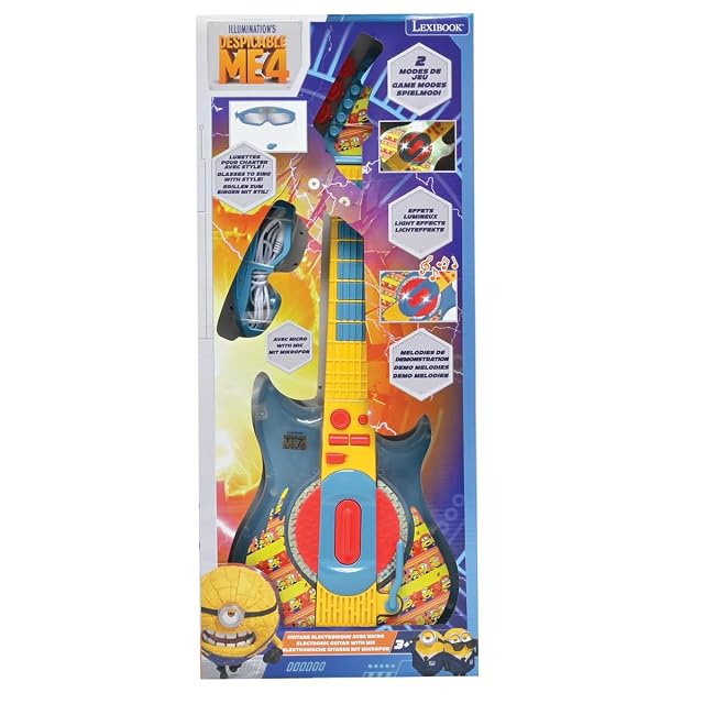Foto 4 de 8 de Lexibook, Los Minions Guitarra Electrónica, K260DES