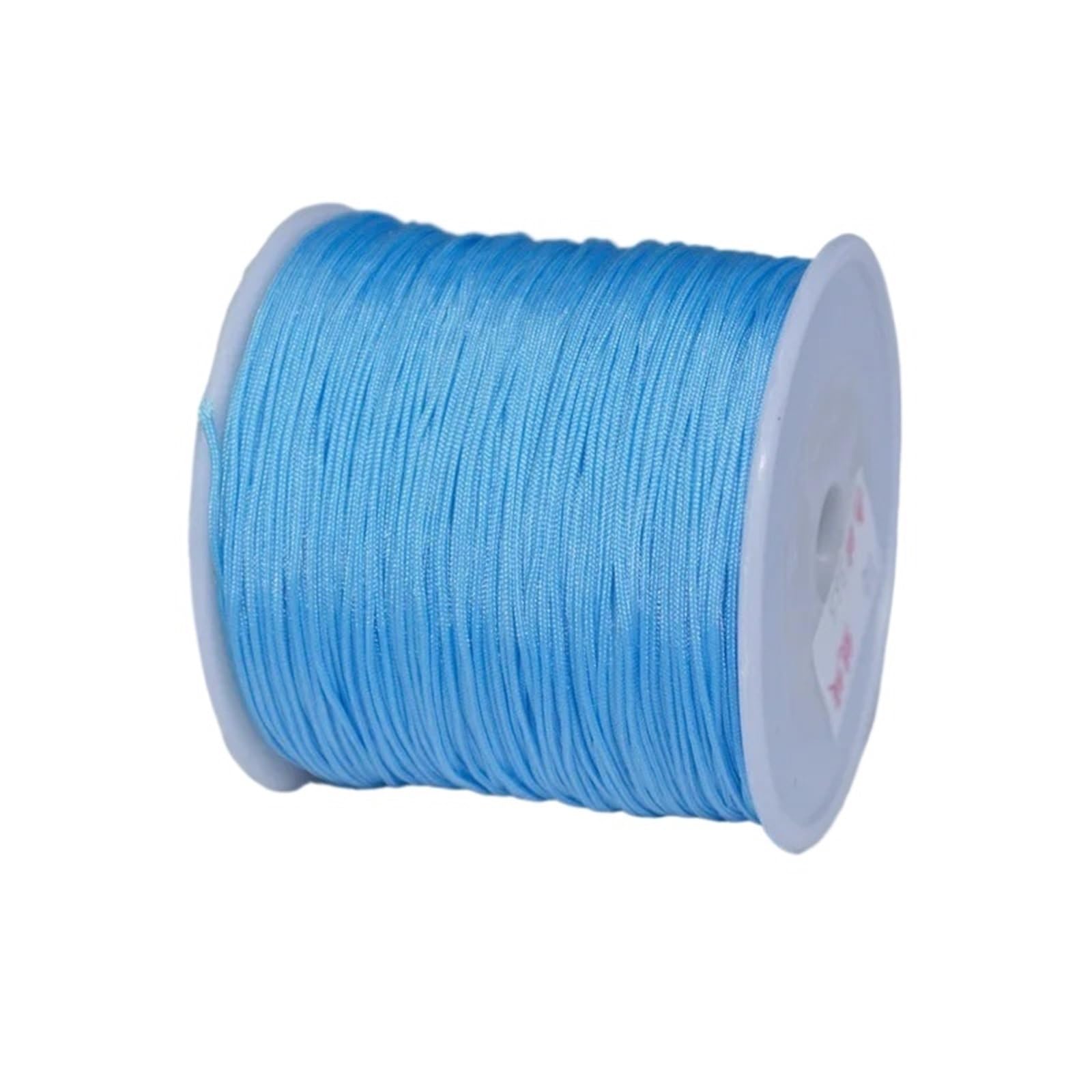Nylon Cord Thread 6pcs 0.5mm Nylon Satin Cord Knotting Thread for DIY Bracelet Necklace Jewelry Kumihimo Craft Making for Bracelets Macrame(Blue)