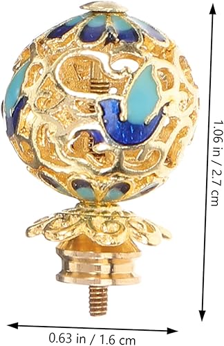 Miniatura 5 de KONTONTY Accesorios de plancha Tetera Botón Metal Corte Estilo Tetera Suministros Utensilios de cocina de cerámica