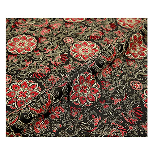 DQZRTUECA Tela brocada for vestido de novia, accesorios de vestuario, 75 x 50 cm