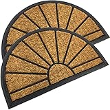 Decorativo y de alta calidad: este felpudo en calidad prémium es ideal para interiores y exteriores