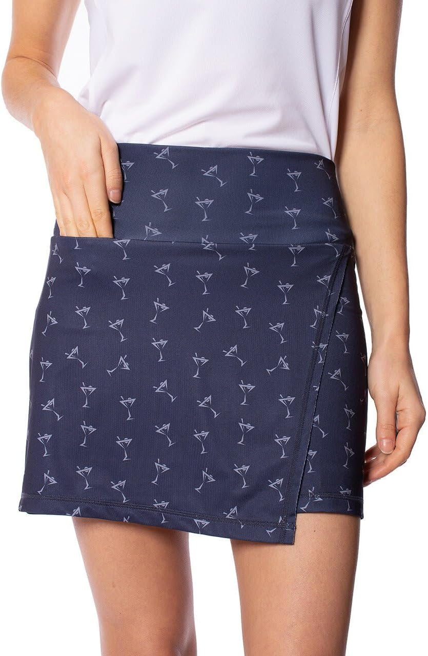 GOLFTINI Asymmetrical Pull-On Skort