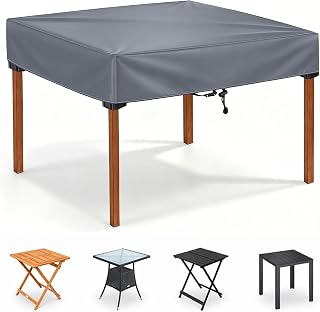 Gartentisch Abdeckung Wasserdicht 70 x 70 x 15cm
