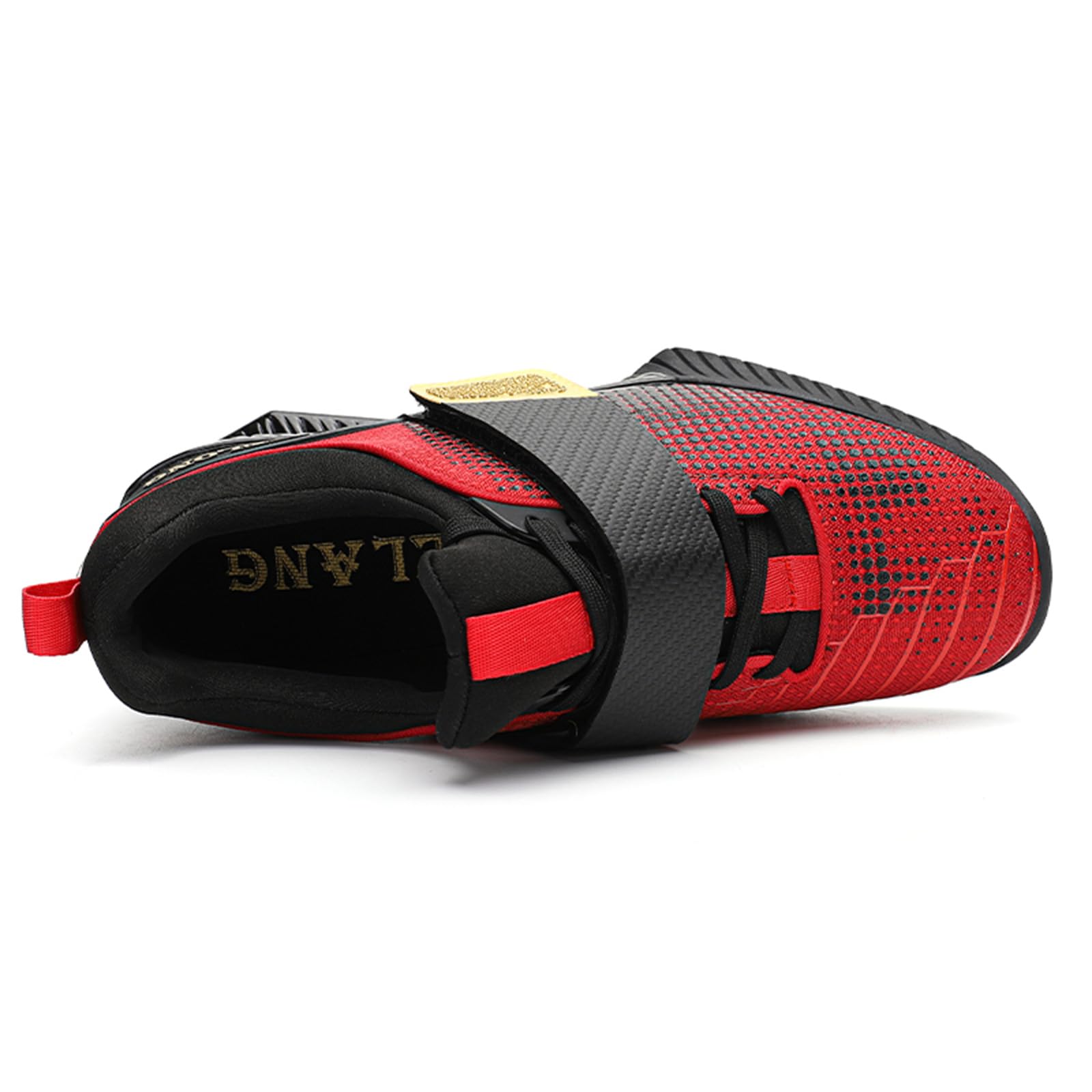 JiuQing Chaussures D'haltérophilie Hommes Chaussures De Squat De Fitness De Cross-Training pour La Gym Le Powerlifting Le Soulevé De Terre