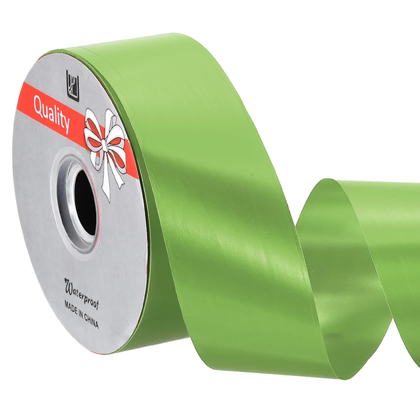 PATIKIL Curling Ribbon, (100 yd / 91m x 50mm, Dark Green), Plastic Ribbon Roll Balloon String, Suit for - Birthday Parties/Gift Wrapping/Wedding Decorations/Flower Bouquets/Bow Making