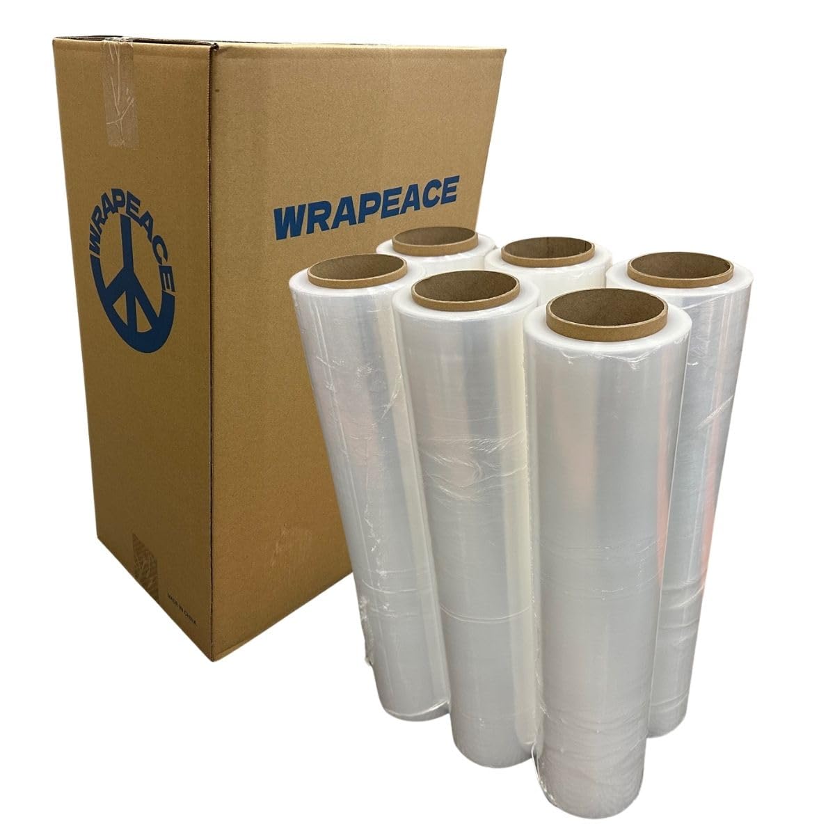 Amazon | ストレッチフィルム 500mm×300m 15μ 相当品 厚み 12μ 強化